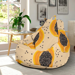 Papaya Pattern Bean Bag Cover