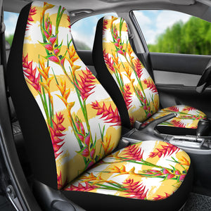 Heliconia Pattern Universal Fit Car Seat Covers