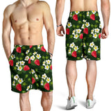 Strawberry Pattern Background Men Shorts