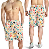 Saxophone Pattern Background Men Shorts