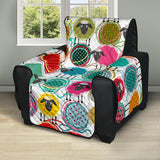Colorful Sheep Pattern Recliner Cover Protector