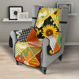 Sunflower Pattern Chair Cover Protector