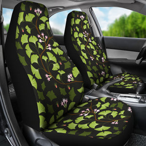 Ginkgo Leaves Flower Pattern Universal Fit Car Seat Covers