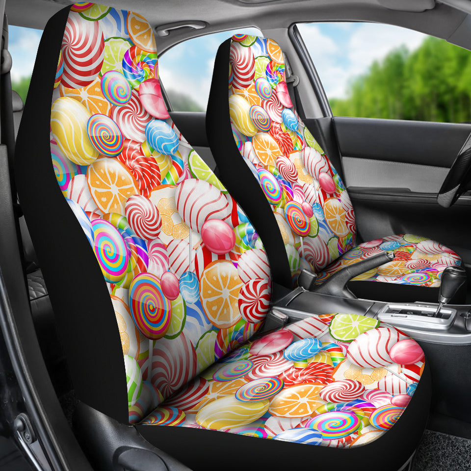 Candy Lollipop Pattern Universal Fit Car Seat Covers