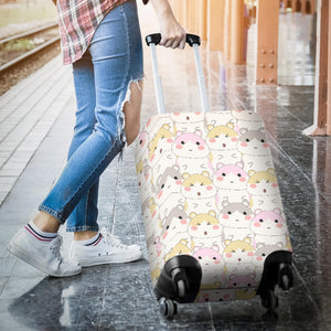 Hamster Pattern Luggage Covers