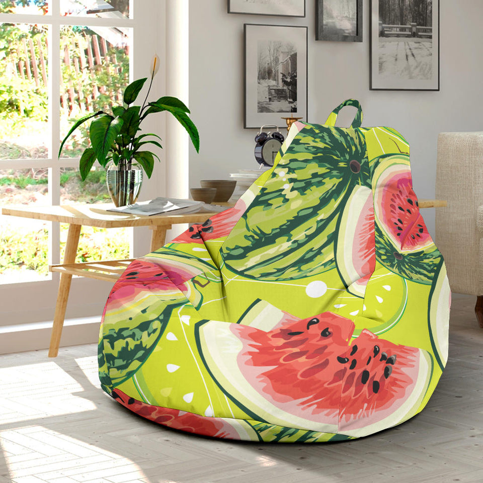 Watermelon Theme Pattern Bean Bag Cover