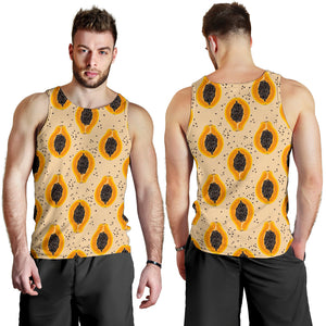 Papaya Pattern Men Tank Top