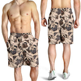 Pug Pattern Background Men Shorts