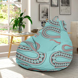 Snake Tribal Pattern Bean Bag Cover