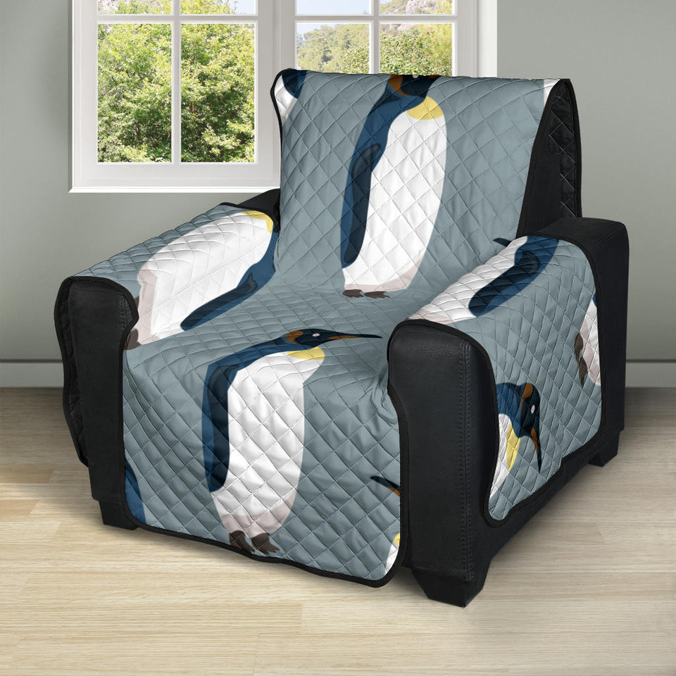 Penguin Pattern Theme Recliner Cover Protector