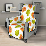 Papaya Pattern Theme Chair Cover Protector