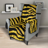 Gold Bengal Tiger Pattern Chair Cover Protector