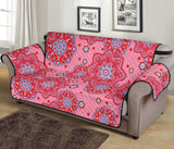 Indian Pink Pattern Sofa Cover Protector