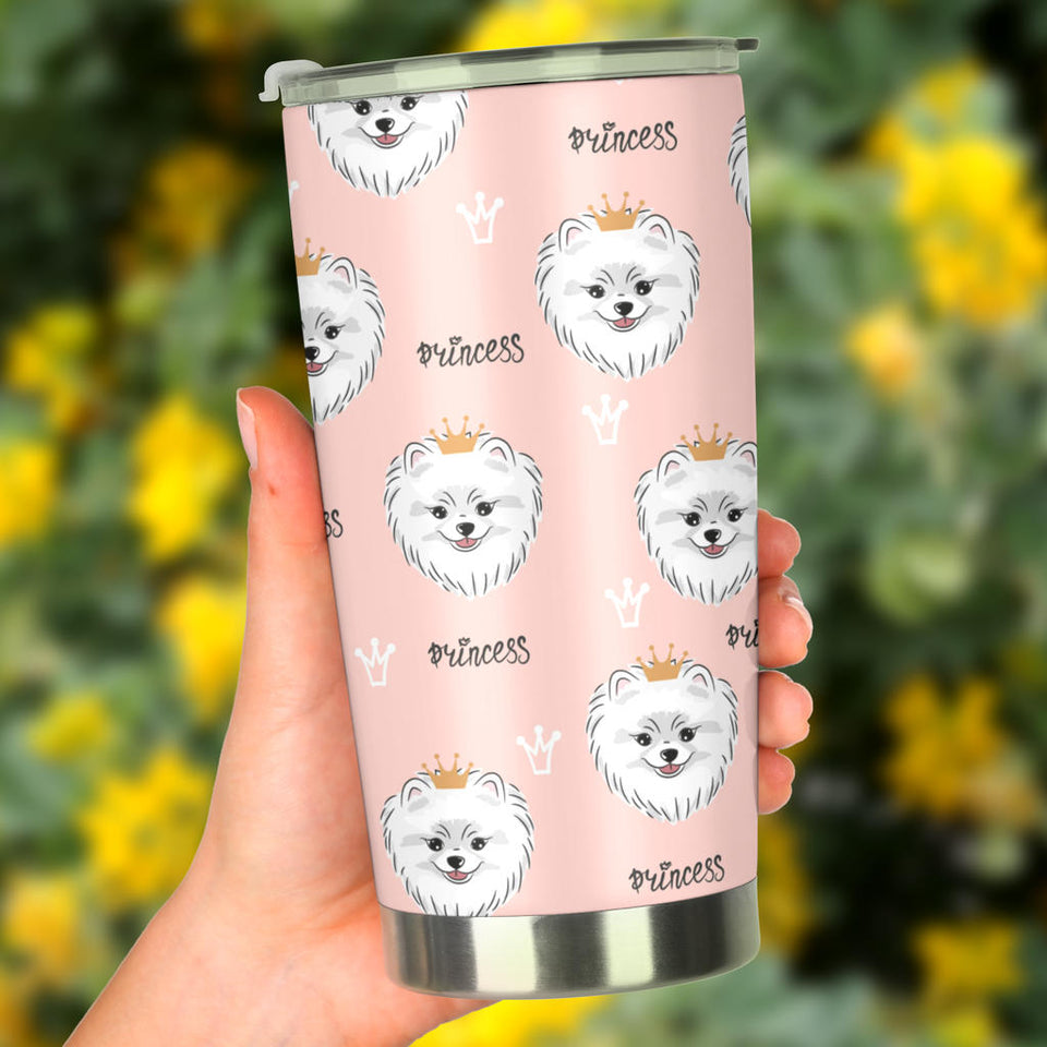 Pomeranian Pattern Tumbler