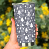 Snowflake Chirstmas Pattern Tumbler