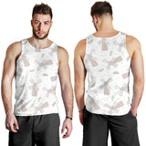 Windmill Pattern Background Men Tank Top