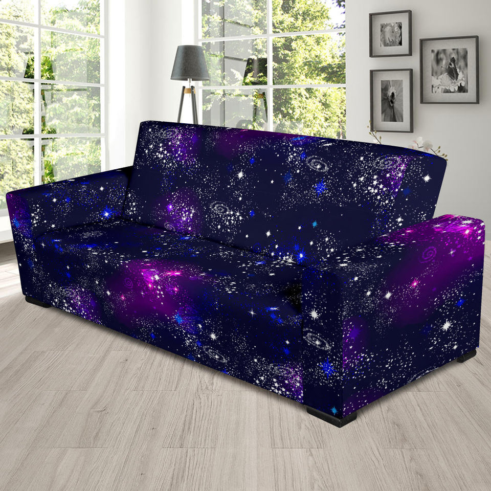 Space Galaxy Pattern Sofa Slipcover