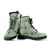 Windmill Green Pattern Leather Boots