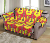 Classic Guitar Theme Pattern Loveseat Couch Cover Protector