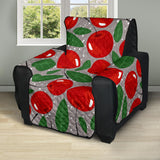 Cherry Leaves Pattern Recliner Cover Protector