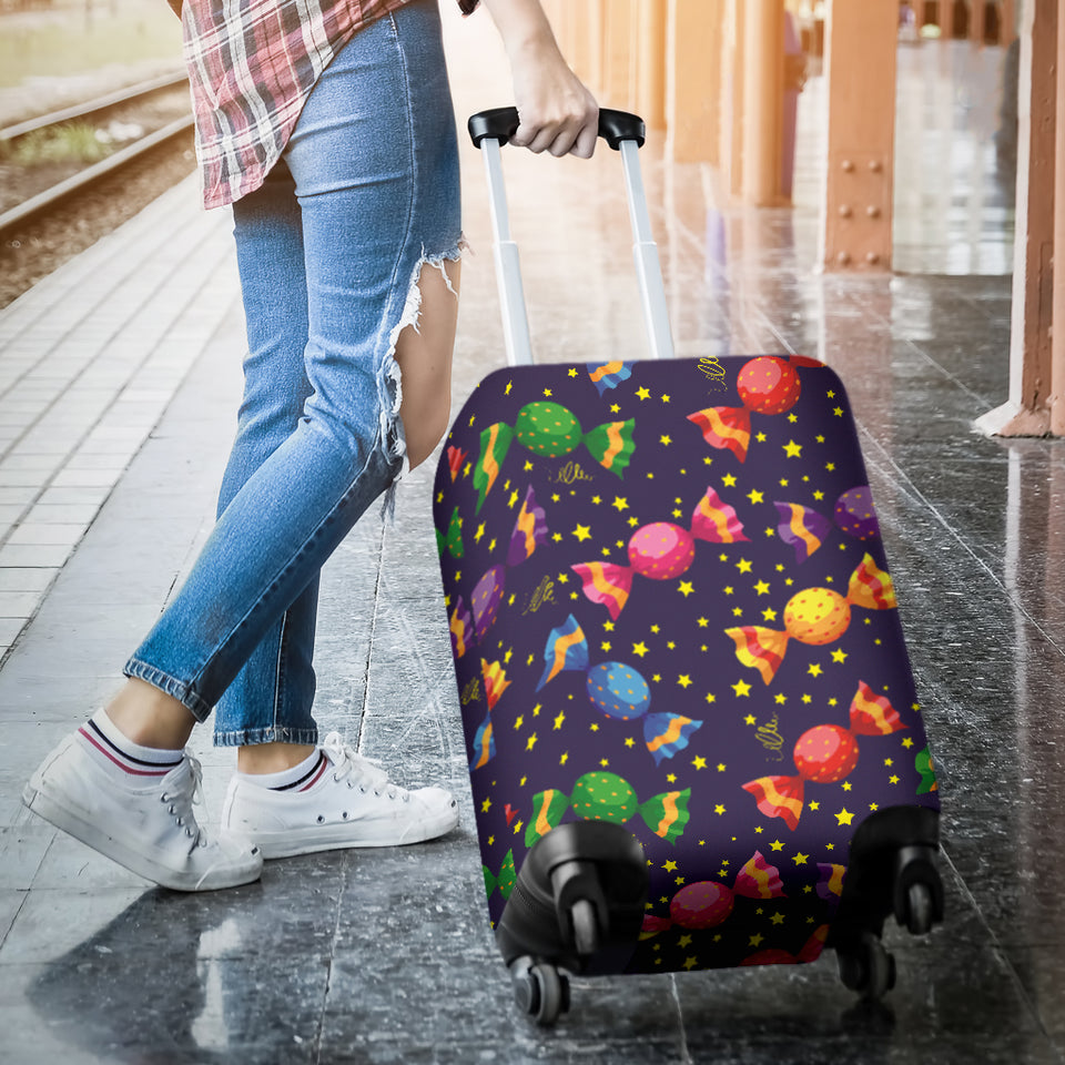 Candy Star Pattern Luggage Covers