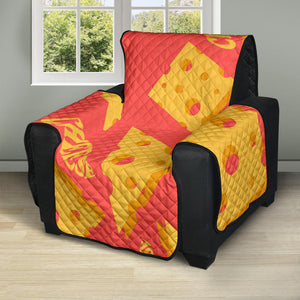 Sliced Cheese Pattern  Recliner Cover Protector