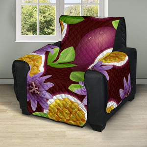 Passion Fruit Sliced Pattern Recliner Cover Protector