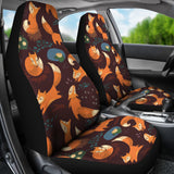 Fox Pattern Universal Fit Car Seat Covers
