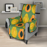 Papaya Pattern Background Chair Cover Protector