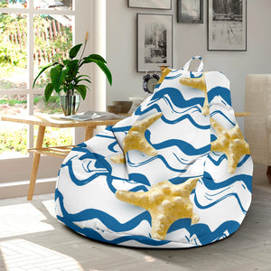 Starfish Pattern Bean Bag Cover