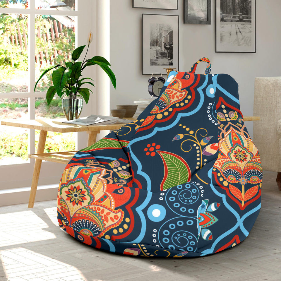 Indian Traditional Pattern Bean Bag Cover