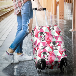 Cool Chihuahua Pink Pattern Luggage Covers