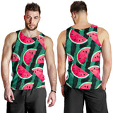 Watermelon Pattern Men Tank Top