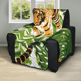 Bengal Tiger Pattern leaves Recliner Cover Protector