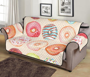 Donut Pattern Sofa Cover Protector