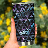 Space Galaxy Tribal Pattern Tumbler