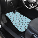 Piano Pattern Print Design 05 Front Car Mats