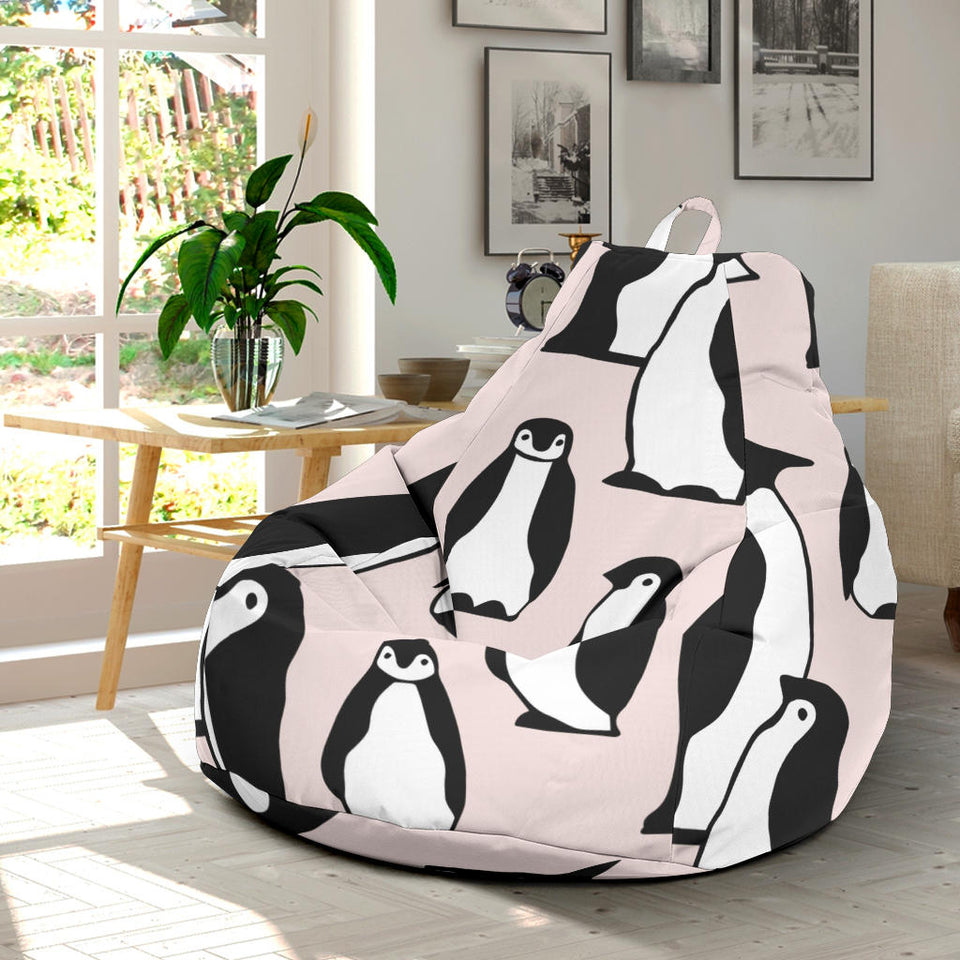 Penguin Pattern Background Bean Bag Cover