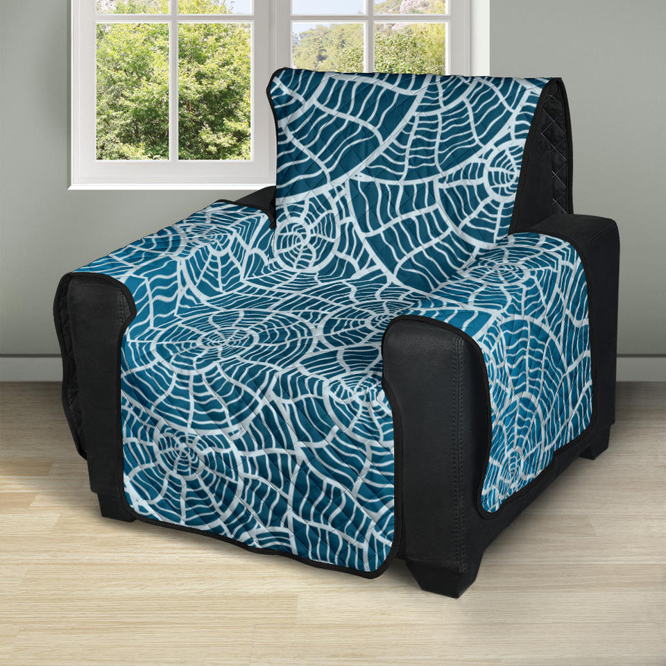 Shell Pattern Theme Recliner Cover Protector