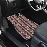 Snail Pattern Print Design 03 Front Car Mats