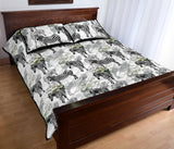 Zebra Pattern Quilt Bed Set