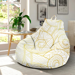 Shell Tribal Pattern Bean Bag Cover