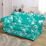 Dolphin Sea Shell Starfish Pattern Loveseat Couch Slipcover