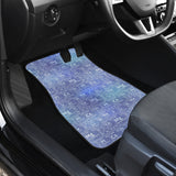 Chemistry Periodic Table Pattern Print Design 02 Front Car Mats