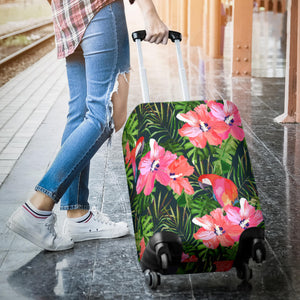 Parrot Leaves Pattern Luggage Covers