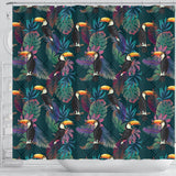 Toucan Pattern Shower Curtain Fulfilled In US