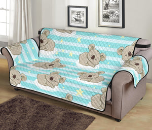 Sleep Koala Pattern Sofa Cover Protector