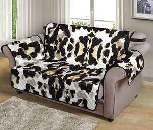 Leopard Skin Pattern Loveseat Couch Cover Protector