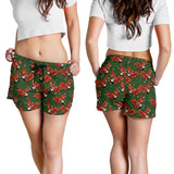Squirrel Pattern Print Design 03 Women Shorts