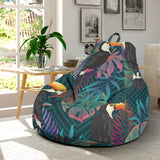 Toucan Pattern Bean Bag Cover